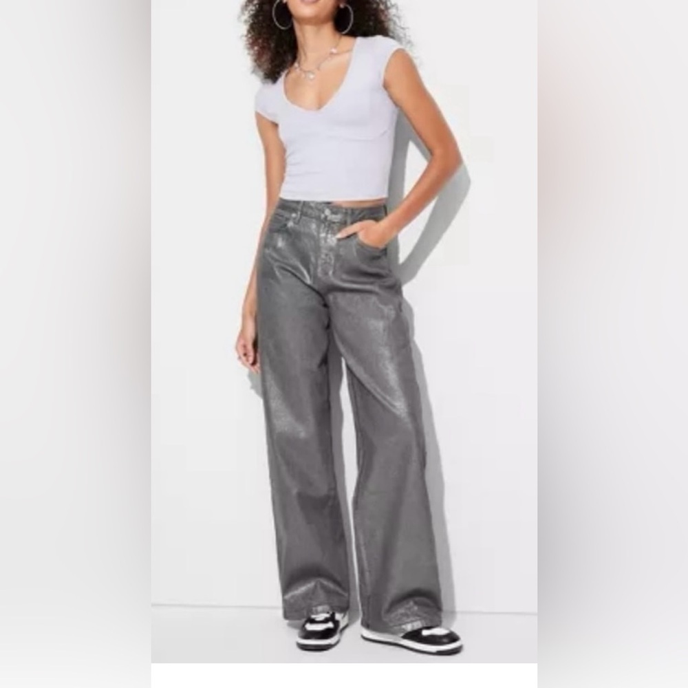 NWT Wild Fable Stylish Gray Jeans size 2